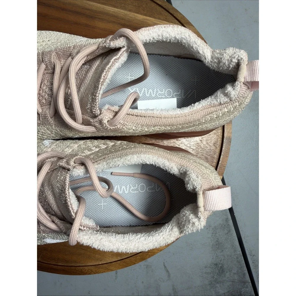 Nike Air Vapormax Flyknit 3 Women Oatmeal Pink Sneaker AJ6910-100 Size 10.5